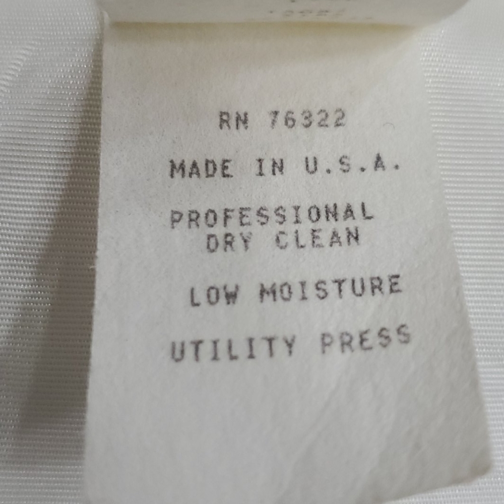 Vintage 2 piece Ivory Lace Suit Sz 12 EUC - Picture 9 of 11